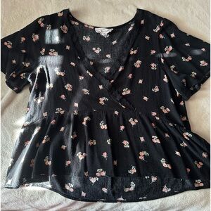 Hippie Rose floral t shirt!